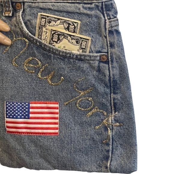 LEVI'S Handmade/Upcycled Purse. One of a Kind. - Picture 7 of 10